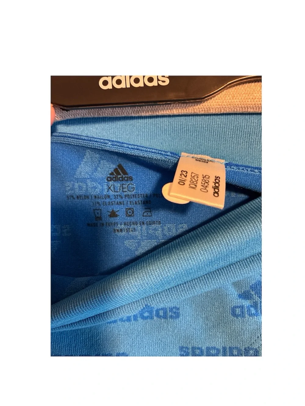 adidas Women's Seamless Hipster Underwear 3 Pack, Pulse Blue White, X-Large